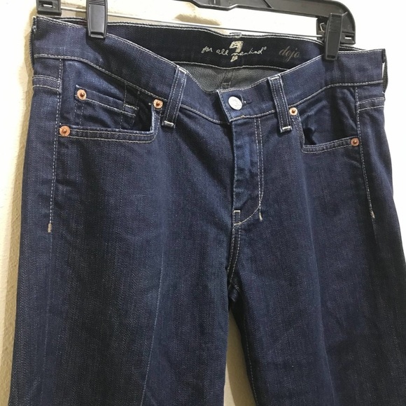 7 For All Mankind Flare Jeans - Picture 2 of 6